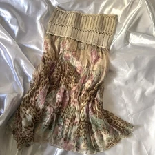 RARE!!! Roberto Cavalli fairy skirt 100% Silk 2000’s Iconic Print 