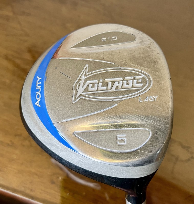 Acuity Voltage Lady 5-Wood 21.0° RH - Ultra Light 65g Graphite Shaft ~41” Cover
