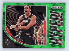 2020 Panini Prizm WNBA Liz Cambage Green Ice Prizm Get Hyped #1 Fanatics Rare
