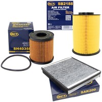 Inspektionspaket Filterset SCT FüR Ford C-Max Kuga I 2.0 Tdci DM2