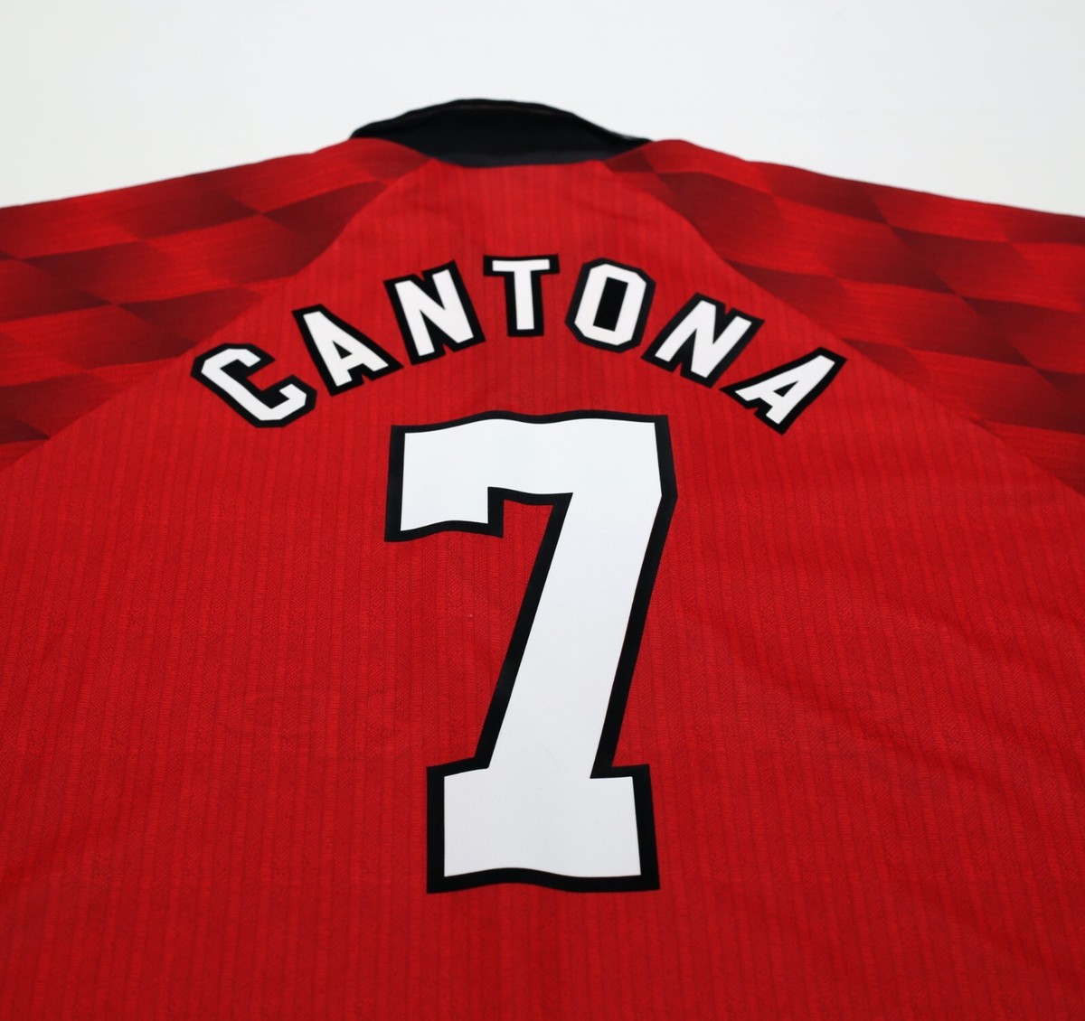 1996/98 CANTONA #7 Manchester United Vintage Umbro Home Football