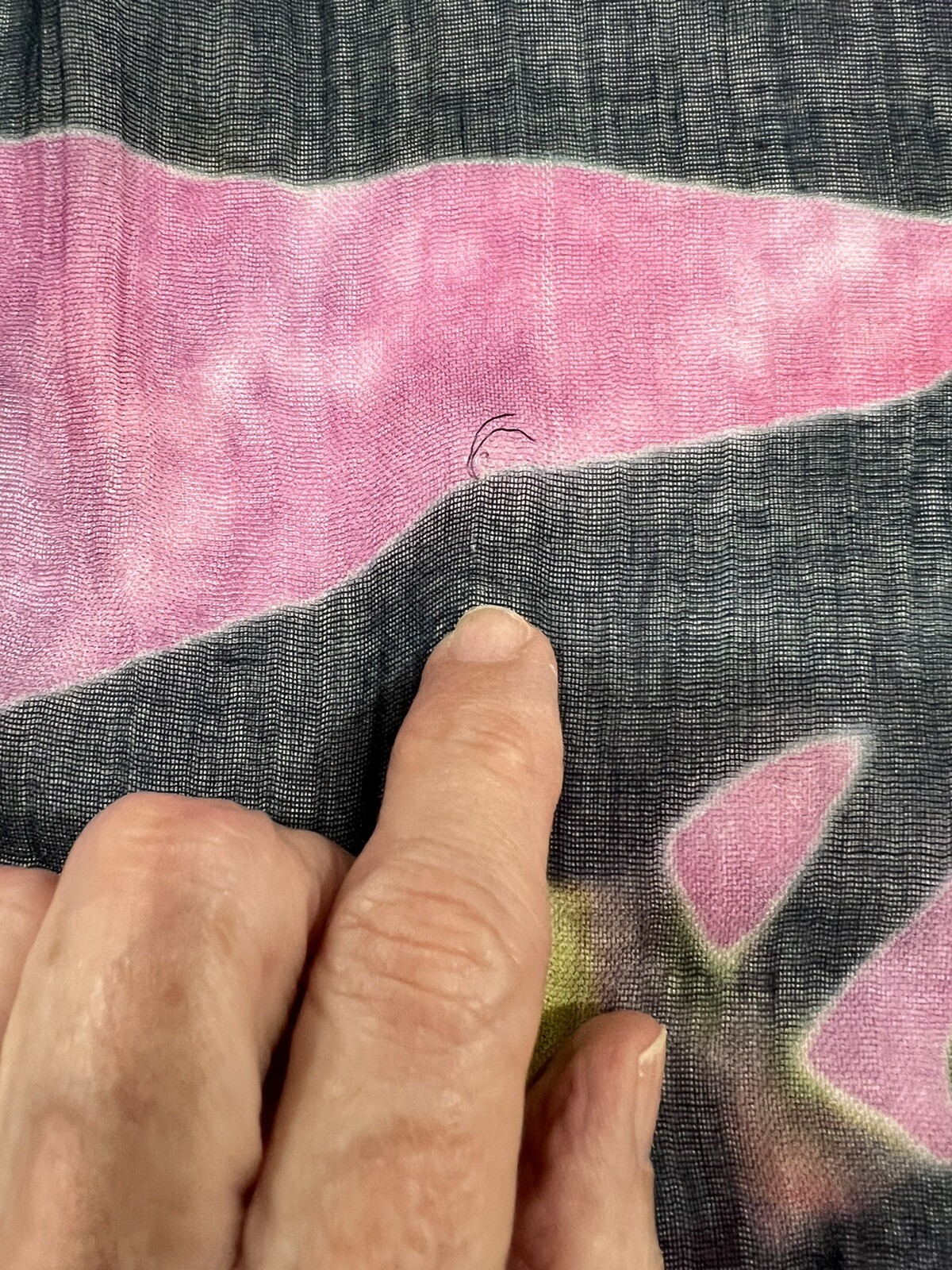 Soft Surroundings Rectangular Scarf Wrap Floral 1… - image 5