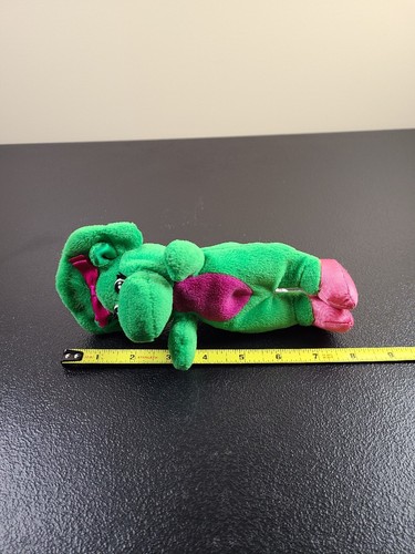 Vintage 1997 Baby Bop Barney 8" Dinosaur Gund Beanbag Stuffed Animal Plush Lyons - Picture 8 of 10