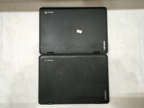 Lenovo 300e Chromebook Lot of 5 Celeron 4 GB 32 GB Damaged Screens All Boot- FT - Picture 6 of 9