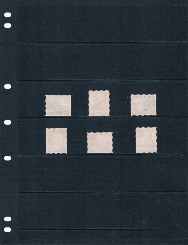 $57.95 Scott Value - 1953 NORFOLK ISLAND Scenes definitives CV MNH NH UM - Image 3 of 4