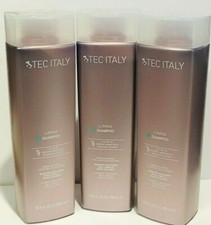 TEC ITALY LUMINA TONING SHAMPOO BLOND AND GREY HAIR CASTOR OIL KERATIN 3 PACKS