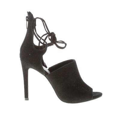KENDALL + KYLE women's shoes Estella sandal black suede band and zip
