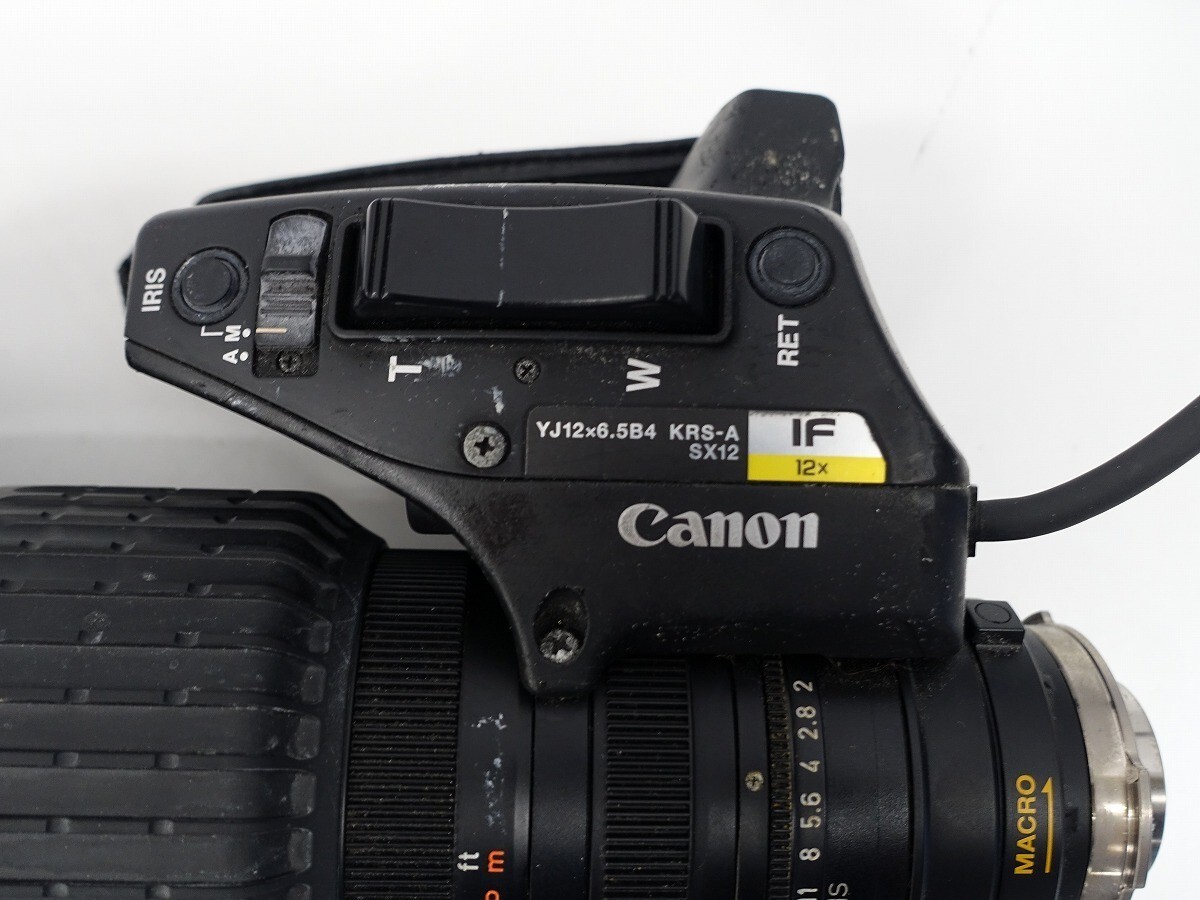 Canon YJ12x6.5B4 KRS-A SX12 IF 12x Short Zoom Lens 2/3in Canon YJ12x6.5B4 KRS-A SX12 IF 12x Short Zoom Lens 2/3in