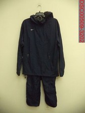 Stain Hole, Nike Men's Navy Potomac Cross Country Storm Fit Track Suit, Size S