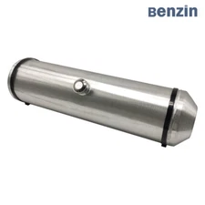 Aluminum Gas Tank 13.2Gallons 10 x 40 Fuel Tank Center Fill 1/4'' NPT Outlet