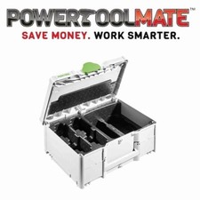 Festool 577133 Systainer for BP 18 Batteries/Charger SYS3 M 187 ENG 18V