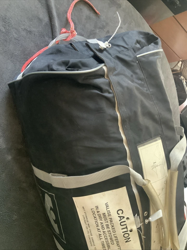 Viking 6 Person Life Raft….may Need Repacking….see Pics - Image 3 of 4