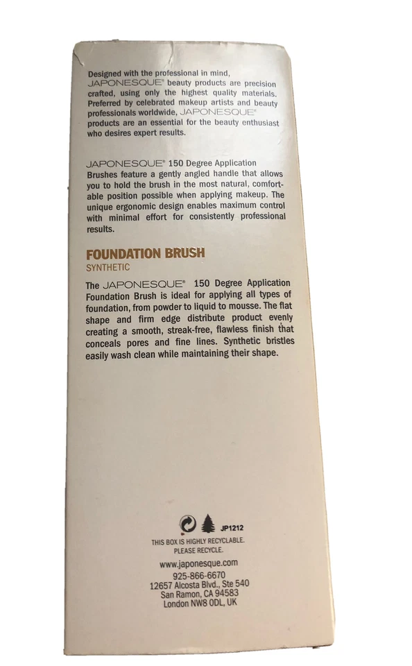 Japonesque 150 degree foundation brush - Image 3 of 3