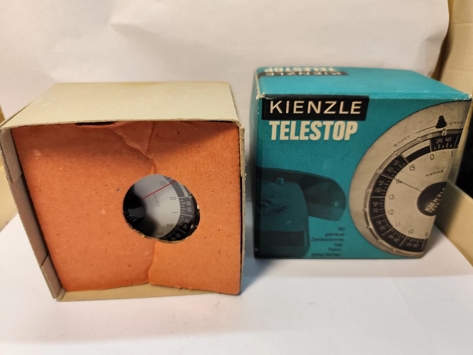 NEU-Vintage KIENZLE Telestop 70er Jahre.Mit Rechenschieber-NEU - Bild 3 von 4