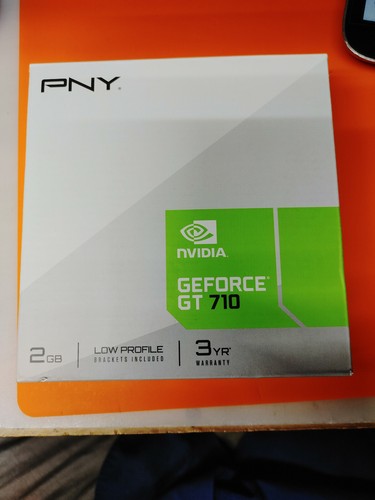 PNY NVIDIA GeForce GT 710 2GB DDR3 Graphics Card (VCGGT7102XPB)