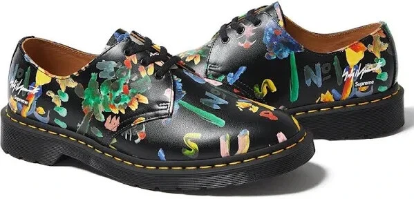 DS Yohji Yamamoto Supreme x Doc Marten x Brushstroke noir taille 12 rare jamais porté