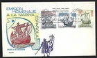 (AOP) Spain 1964 Homage to Spanish Navy FDC