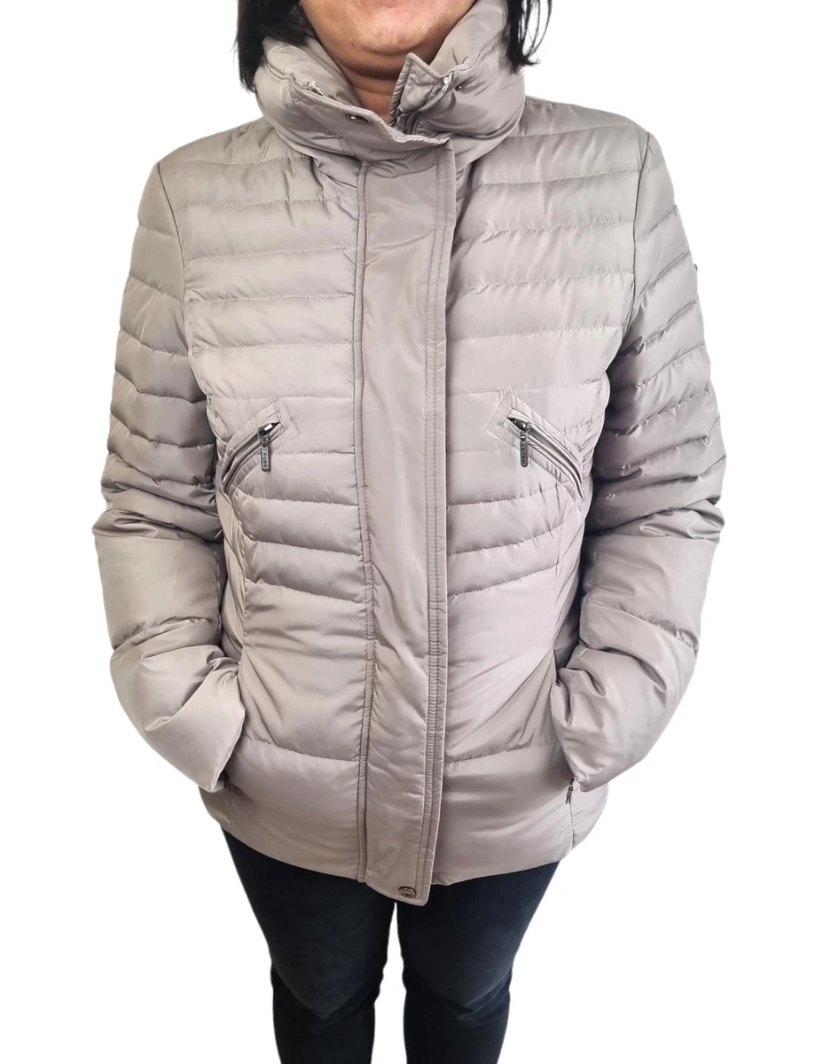 Piumino top geox grigio