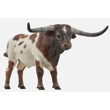 Papo Longhorn Bull Animal Figure 51156 NEW