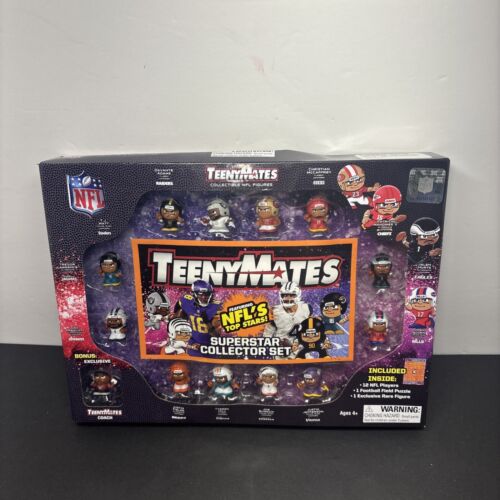 NFL TeenyMates Set, Patrick Mahomes, Joe Burrow, Jalen Hurts, Josh Allen ๐๐๐ฅ