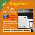7kW PV Anlage mit Speicher SMA Komplettpaket Photovoltaikanlage UK Ziegeldach