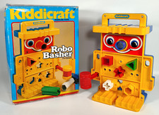 Vintage Kiddicraft Robo Basher Peg Bashing Game Boxed 1985 Made in Britain