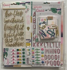 Crate Paper Mixed Lot 12x12 Scrapbook Kit-Variations-Oasis, Bloom, Open House,