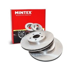 Front Brake Discs Set L/R Fits VAUXHALL  Mintex MDC1703