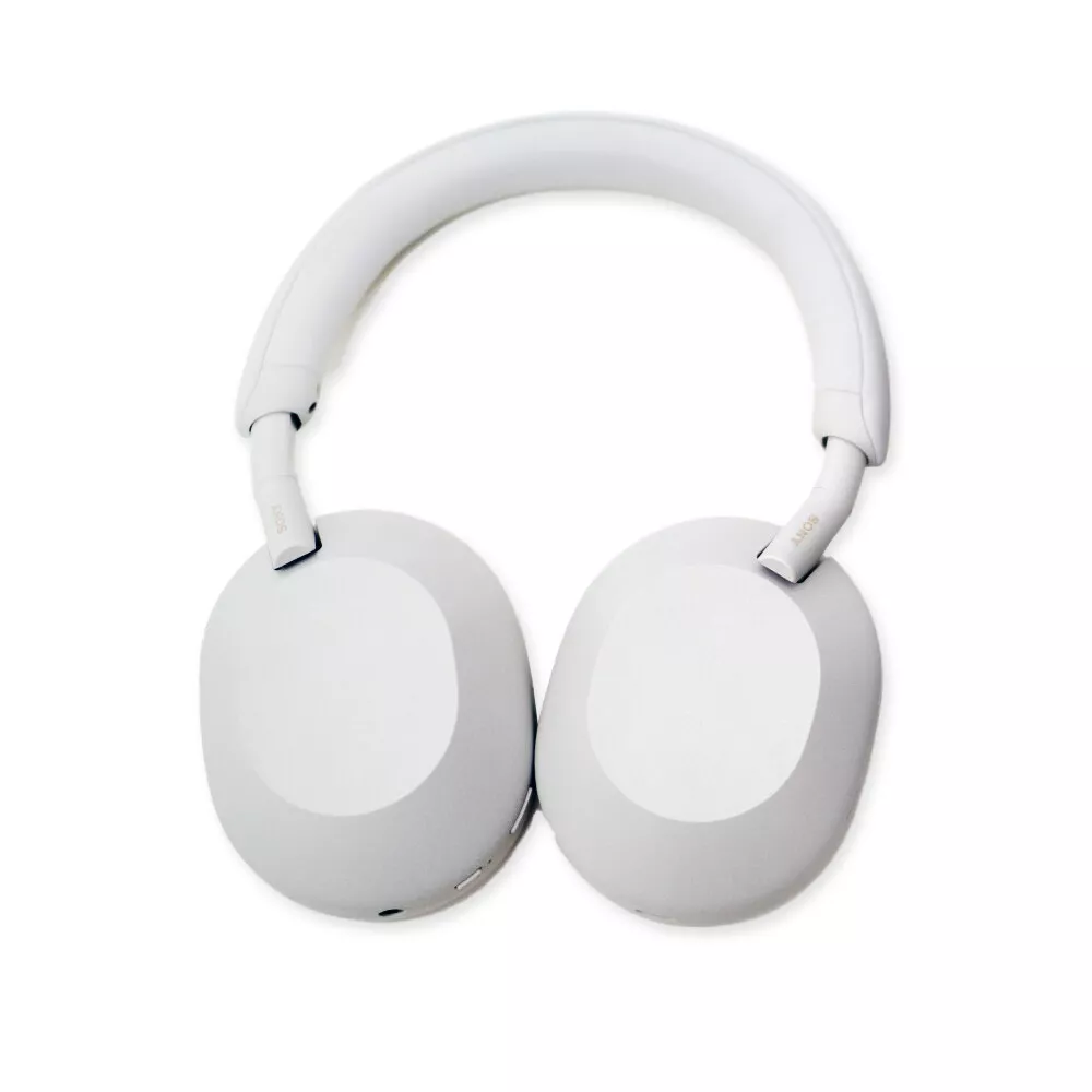 Sony WH-1000XM5 Noise-Canceling Wireless Over-Ear Headphones (Silver)