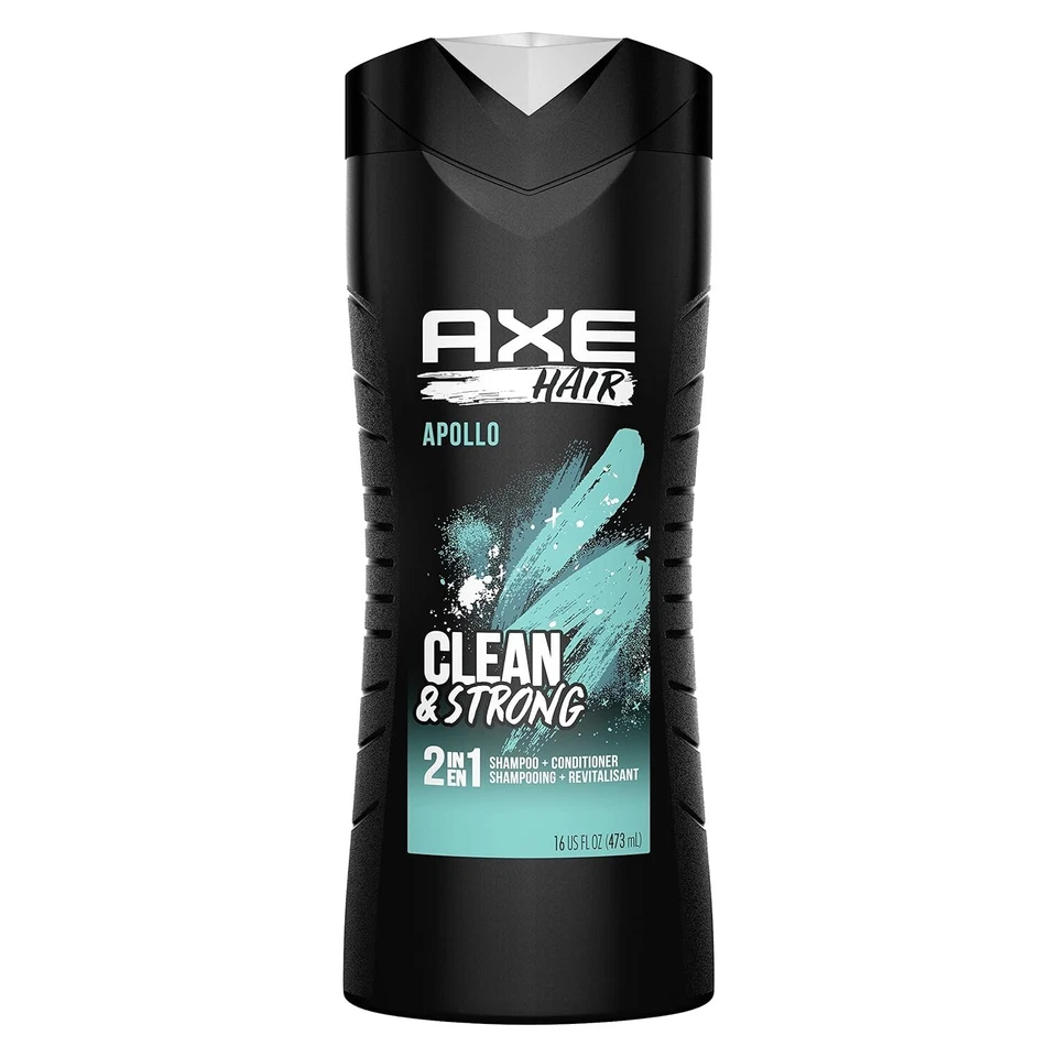 AXE 2 in 1 Shampoo and Conditioner Apollo 16 oz 4 Pack - Image 2 of 4
