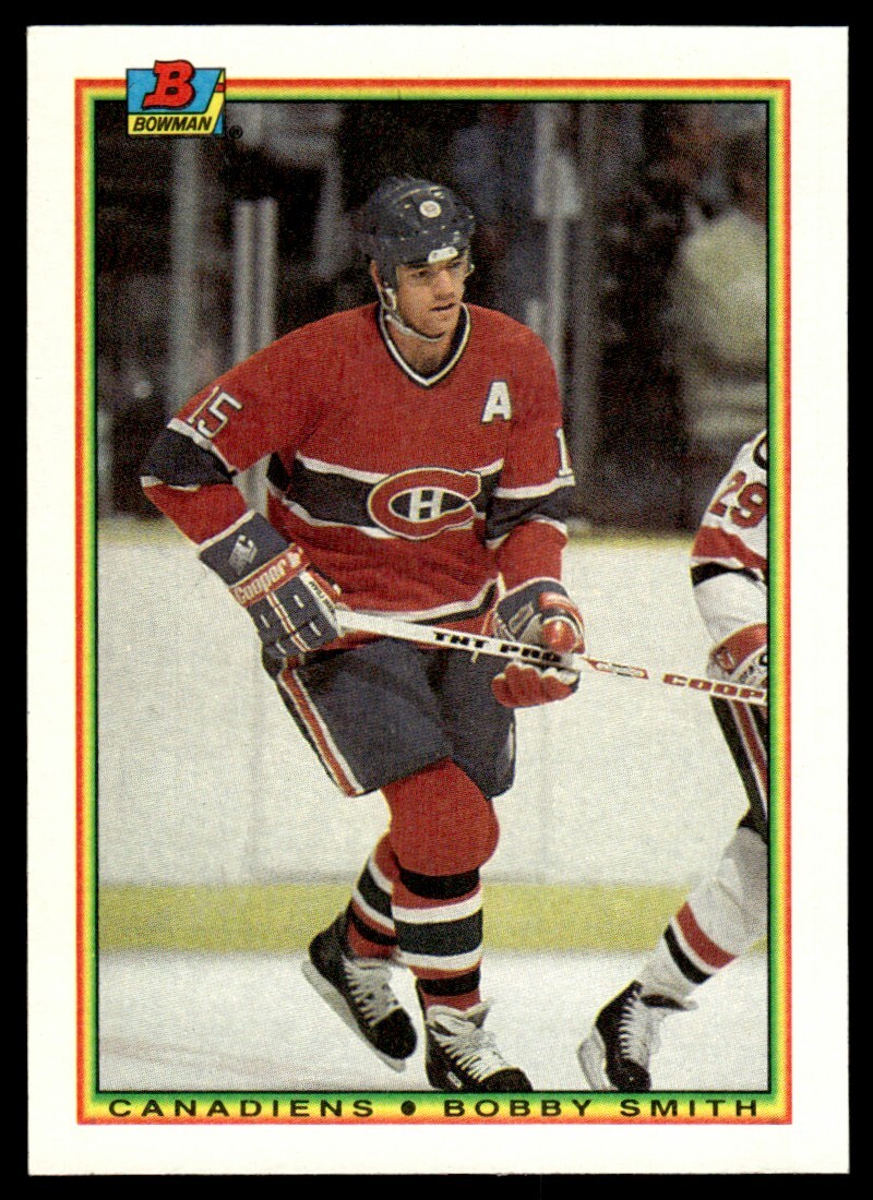 1990-91 Bowman Bobby Smith Montreal Canadiens #51