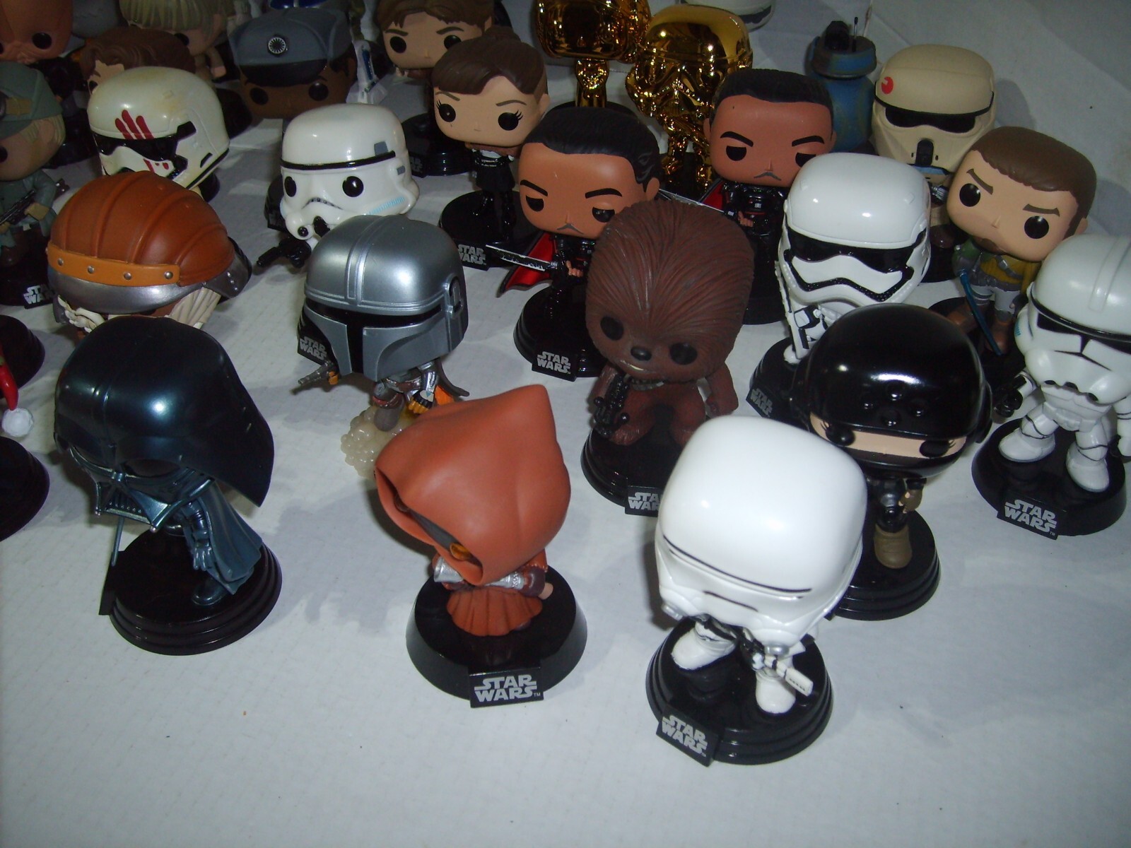 40 STAR WARS Funko POP Bobble Heads Wacky Wobblers Vinyl Figure LOT