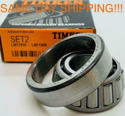 Timken USA Set2, Set 2 ( LM11949 & LM11910) A2 Cup & Cone SAME DAY