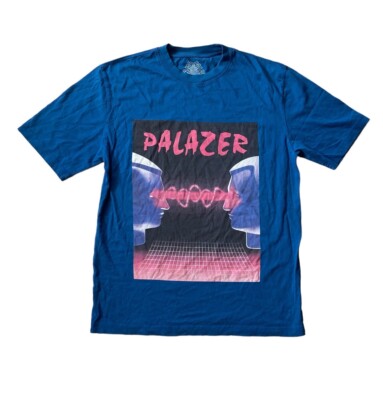 Palace Skateboards Palazer T-Shirt Men's size Medium in Blue | eBay