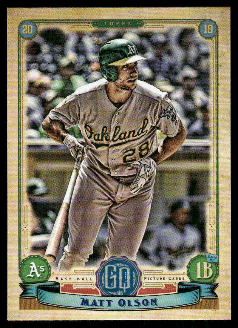 2019 Topps Gypsy Queen - #280 Matt Olson
