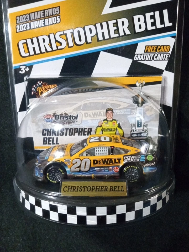 Christopher Bell #20 Camry BRISTOL Dirt ‘23 WAVE RW5 NASCAR WINNER'S CIRCLE🔥 - Image 2 of 4