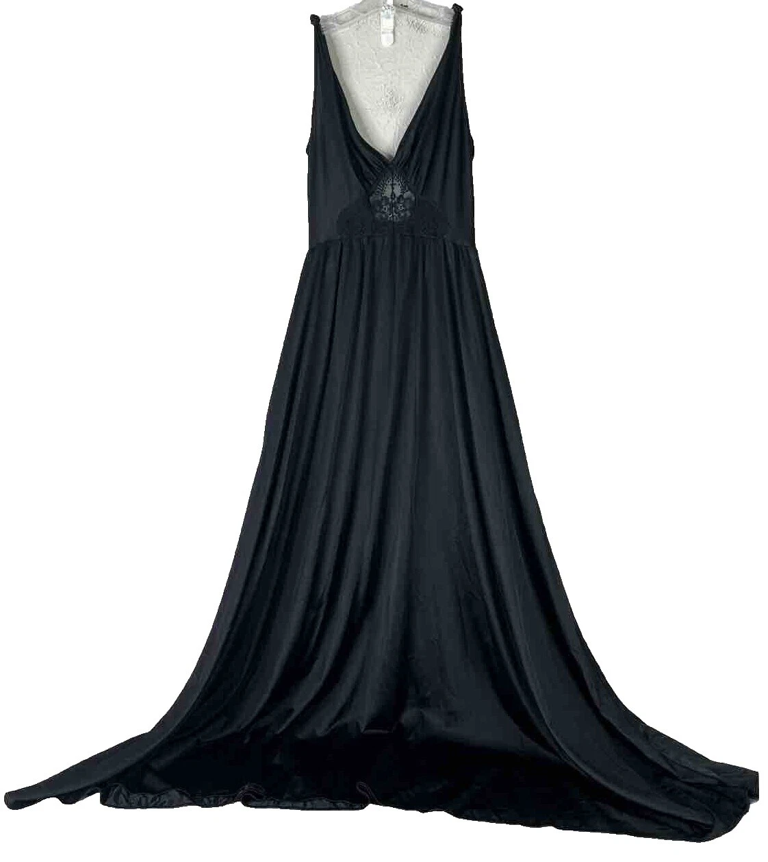 Ropa Vintage de encaje Olga 1970s para Mujer