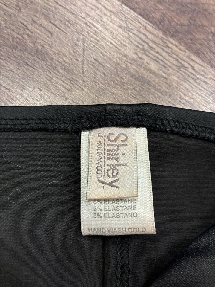 Vintage Black Satin Corset Bustier Tank Top XL Gothic Pin-Up Burlesque Y2K 90s - Image 4 of 4