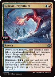 Glacial Dragonhunt #188 (Foil) Tarkir: Dragonstorm MTG