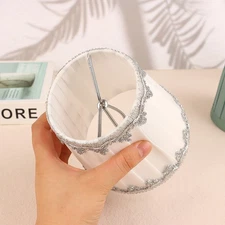 Dia 12CM Modern Style Chandelier Fabric Lamp Shade Clip On Mini Wall Lamp Shade