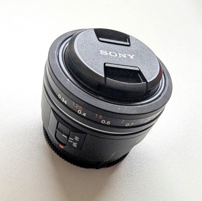 Sony SAL50F18 DT 50mm F1.8 SAM A-Mount Portrait Objektiv OVP Anleitung