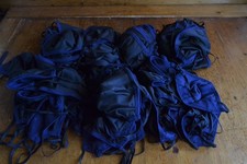 Lot of 70 New Black/Blue 100 Cotton Dust Masks
