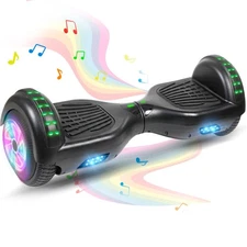 Hoverboard Bluetooth Self-Balancing Electric Scooter Dual Motors Light-Up Wheels