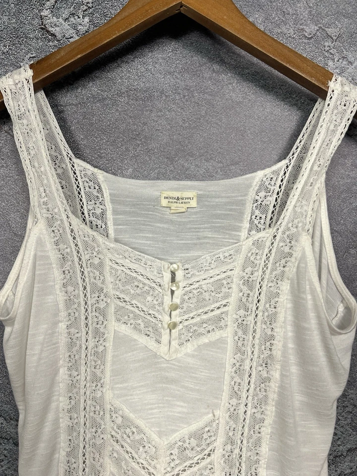 Ralph Lauren джинсовая ткань и поставки 100% вискоза Майка рукава  - Изображение 3 из 4