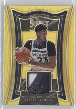 2020 Panini Select Selective Swatches Gold Prizm 1/10 Jarrett Culver #SS-JCU w6g
