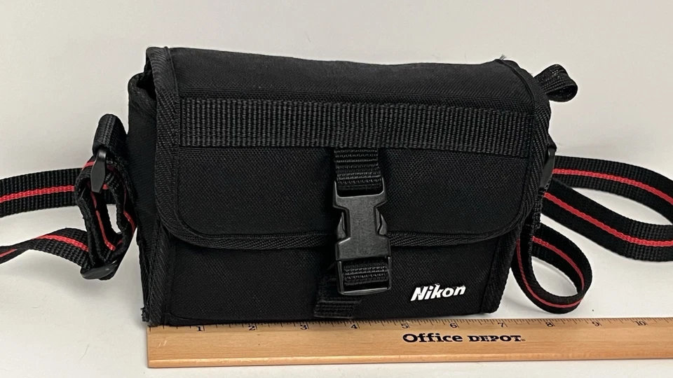 Nikon мягкий цифровой SLR камеры чехол регулируемый ремень через плечо гаджет сумка разделить - Изображение 2 из 4