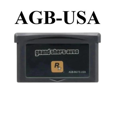 Grand Theft Auto Game Boy Advance Game Card