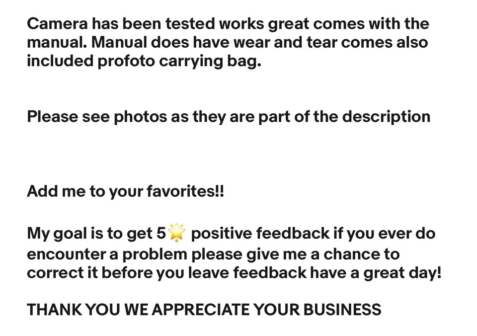 Polaroid PZ1710 Power Zoom Point & Shoot 35mm Film Camera w Manual & Carry Bag - Image 2 of 4