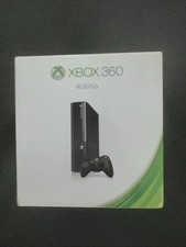 Microsoft Xbox 360 4GB/GoConsole - Black With Controller  Cables - BOX INCLUDED