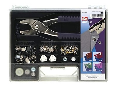 Prym Basic Sewing Assortment Box, Silver,Black,Golden, One Size Single 